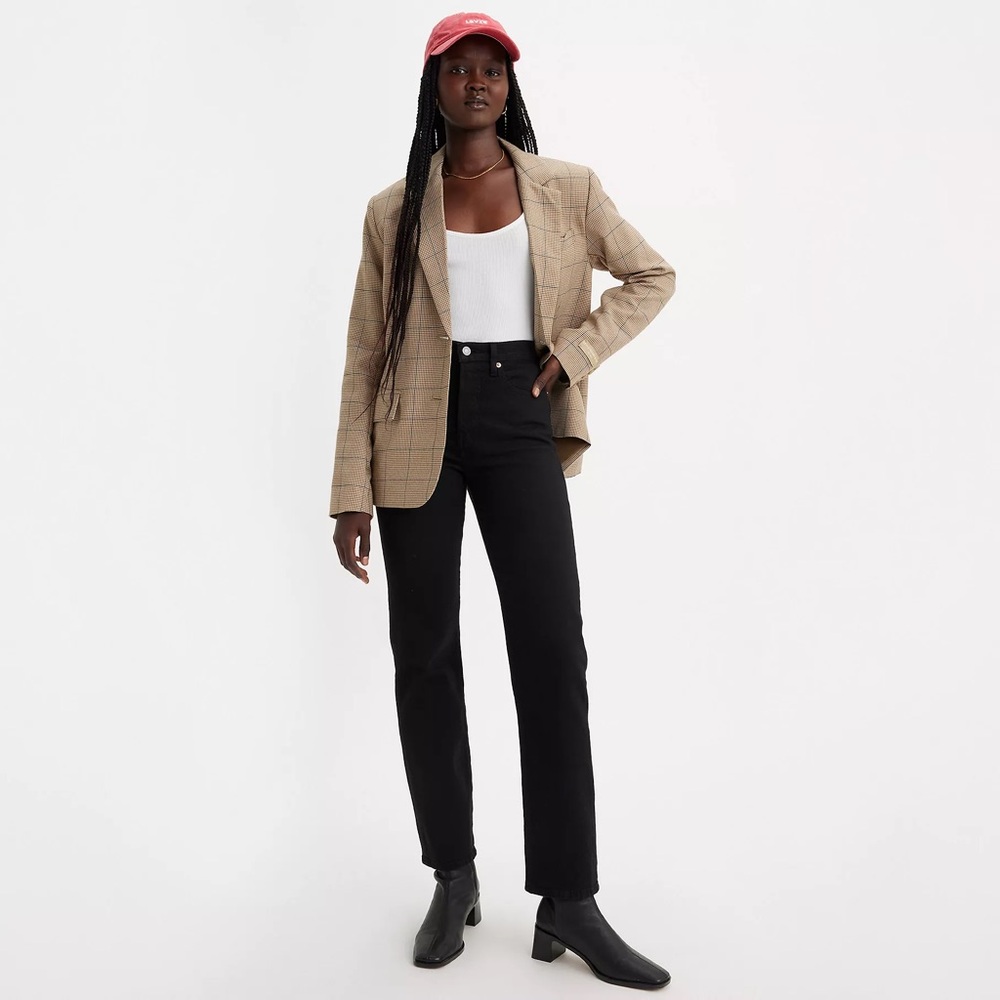 Levi's premium wedgie straight fit women's jeans